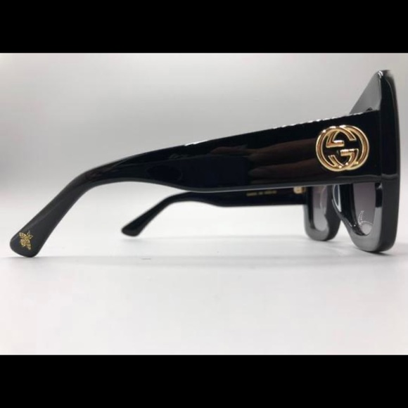 GUCCI OVERSIZED SQUARE SUNGLASSES NWOT - Picture 4 of 11